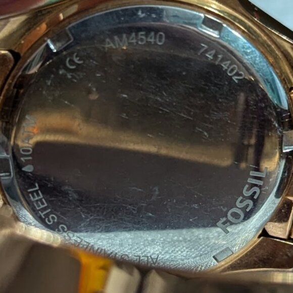 Fossil Watch Cecile Collection Rose Gold and Teal Unisex - Picture 4 of 5